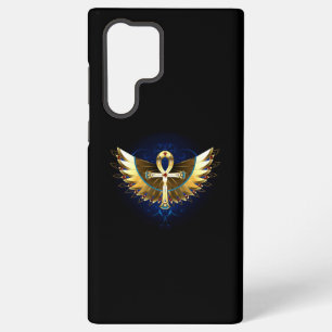 Gouden Ankh met vleugels Samsung Galaxy Hoesje
