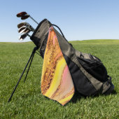 Gouden Aurora Golfhanddoek (Groen)