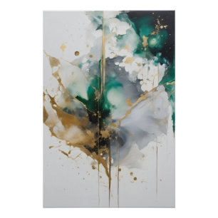 Gouden Aurora Perfect Poster