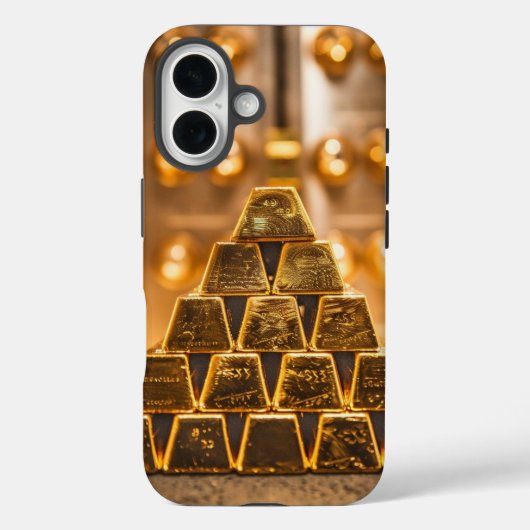 Gouden Baby Case-Mate iPhone Case (Achterkant)