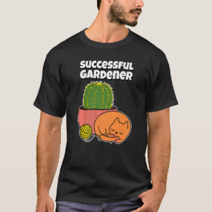 Gouden Bal Cactus En Slaapkat Succesvolle Garde T-shirt