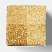 Gouden ballotin bedankdoosjes (Bovenkant)