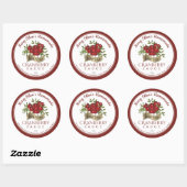 Gouden Banner Bourbon en Cranberry Sauce Label (Vel)
