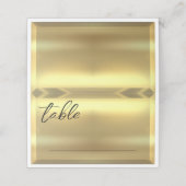 Gouden Bar Elegante Bruiloft (Buitenkant ongevouwen)