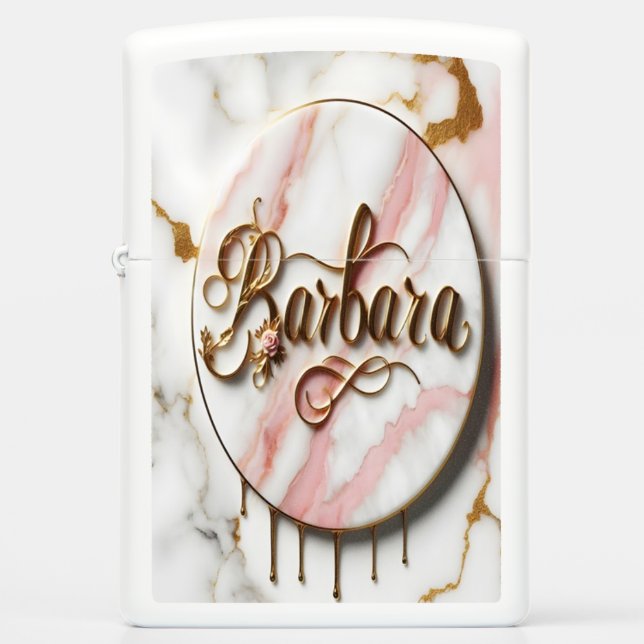 Gouden Barbara Naamplaat (Voorkant)