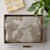 Gouden Barok Damast Patroon Decoupage Papier (Geschenk)