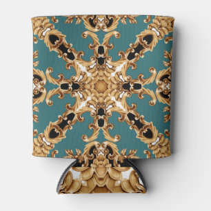 Gouden barok, luxe ornament design. blikjeskoeler