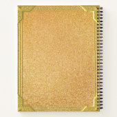 Gouden Barok Notitieboek (Achterkant)