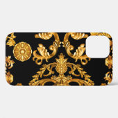 Gouden barok, sierelementen. Case-Mate iPhone case (Achterkant (horizontaal))