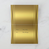 Gouden bedankkaart Goud (Binnen)