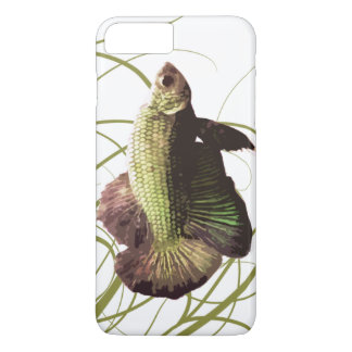 Gouden Betta Siamese Vechtvis iPhone 8 Plus / 7 Plus Hoesje
