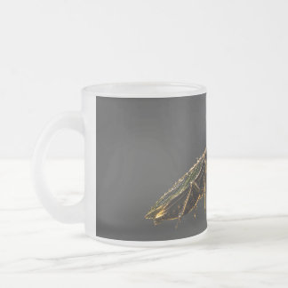 Gouden bidsprinkhaan Zwart & Goud Matglas Koffiemok