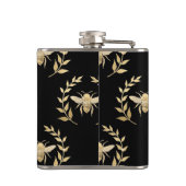 Gouden Bij Heupfles (Achterkant)
