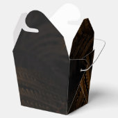 Gouden blad bedankdoosjes (Geopend)