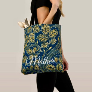 Gouden Blauwe Elegantie Draagtas