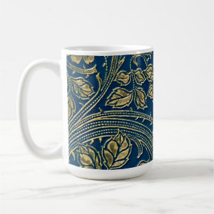 Gouden Blauwe Elegantie Koffiemok