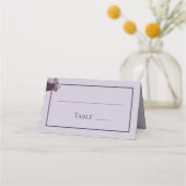 Gouden Blauwe Lavendel Paarse Hydrangea Trouwtafel (Voorkant)