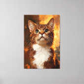 Gouden Blik Canvas Afdruk (Voorkant)
