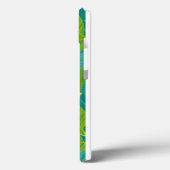 Gouden bloei op groen gebladerte Case-Mate iPhone case (Achterkant / Links)