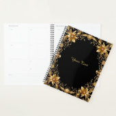 Gouden Bloem Bruiloftsplanner Planner (Display)