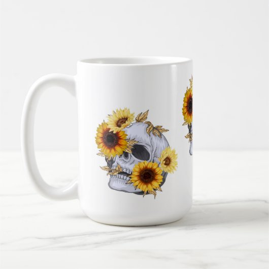 GOUDEN BLOEM SCHEDEL KOFFIEMOK (Links)