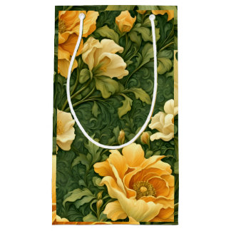 Gouden Bloem Tapijt Klein Cadeauzakje