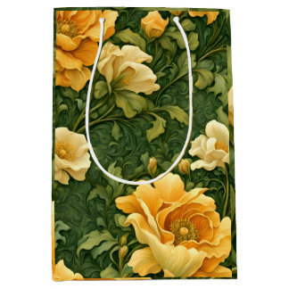 Gouden Bloem Tapijt Medium Cadeauzakje