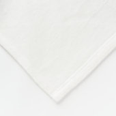 Gouden Bloem Vlinder met Zwarte Orchidee Fleece Deken (Hoek)