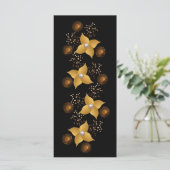 Gouden bloemen (Staand voorkant)