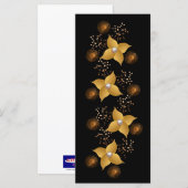 Gouden bloemen (Voorkant / Achterkant)