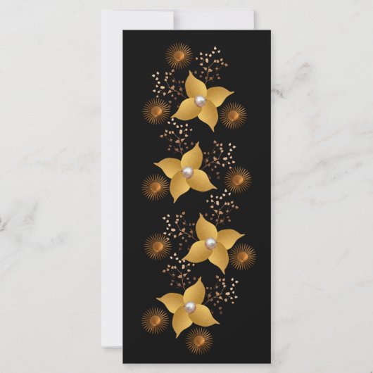 Gouden bloemen (Voorkant)