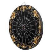 Gouden Bloemen Dartboard Dartbord (Voorkant Rechts)