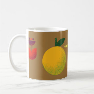 Gouden Bloemen Fruit Delight Koffiemok