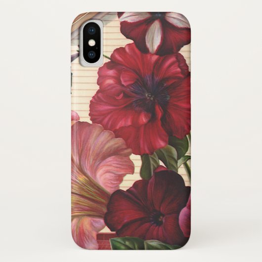 gouden bloemen in de tuin Case-Mate iPhone case (Achterkant)