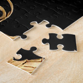 Gouden Bloemen Jigsaw Puzzel