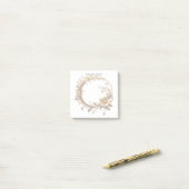 Gouden Bloemige Sierlijst Post-it Notities Post-it® Notes (Op bureau)