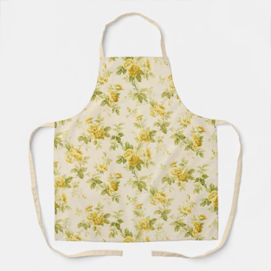  gouden bloemkool schort (Voorkant)