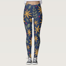 Gouden Bloemmotief Botanisch Ontwerp