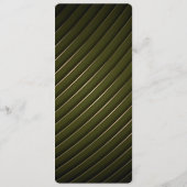 Gouden Bloemrijke Sierlijst Menu (Achterkant)