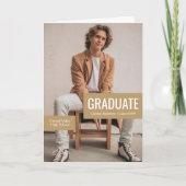 Gouden Blokken Drie-Foto Afstuderen (Voorkant)