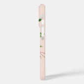 Gouden Blooms Custom Monogram | Blozen Case-Mate iPhone Case (Achterkant / Links)