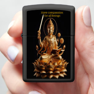 Gouden Boeddha op Lotus troon