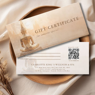 Gouden Boeddha – Salon QR-code cadeaubon