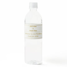 Gouden Boho Pampas Gras Zomer Bruiloft Waterfles