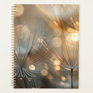 Gouden Bokeh Paardenbloemen Planner