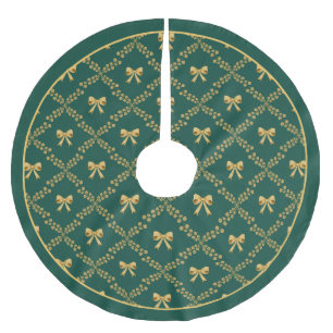 Gouden Boog Decorative Boomkleed Kerstboom Rok