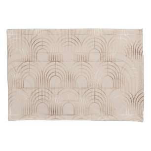 Gouden boog Tegels Art Deco. Kussensloop