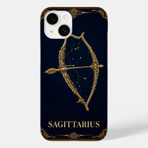 Gouden Boogschutter Dierenriemsymbool Case-Mate iPhone 14 Hoesje