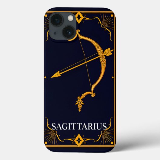 Gouden Boogschutter Dierenriemsymbool Case-Mate iPhone Case (Achterkant)