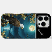 Gouden boom, blauwe maan Case-Mate iPhone case (Achterkant (horizontaal))